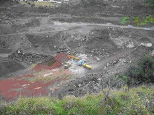 2009 photo - water is normally maintained at 34 RSL 